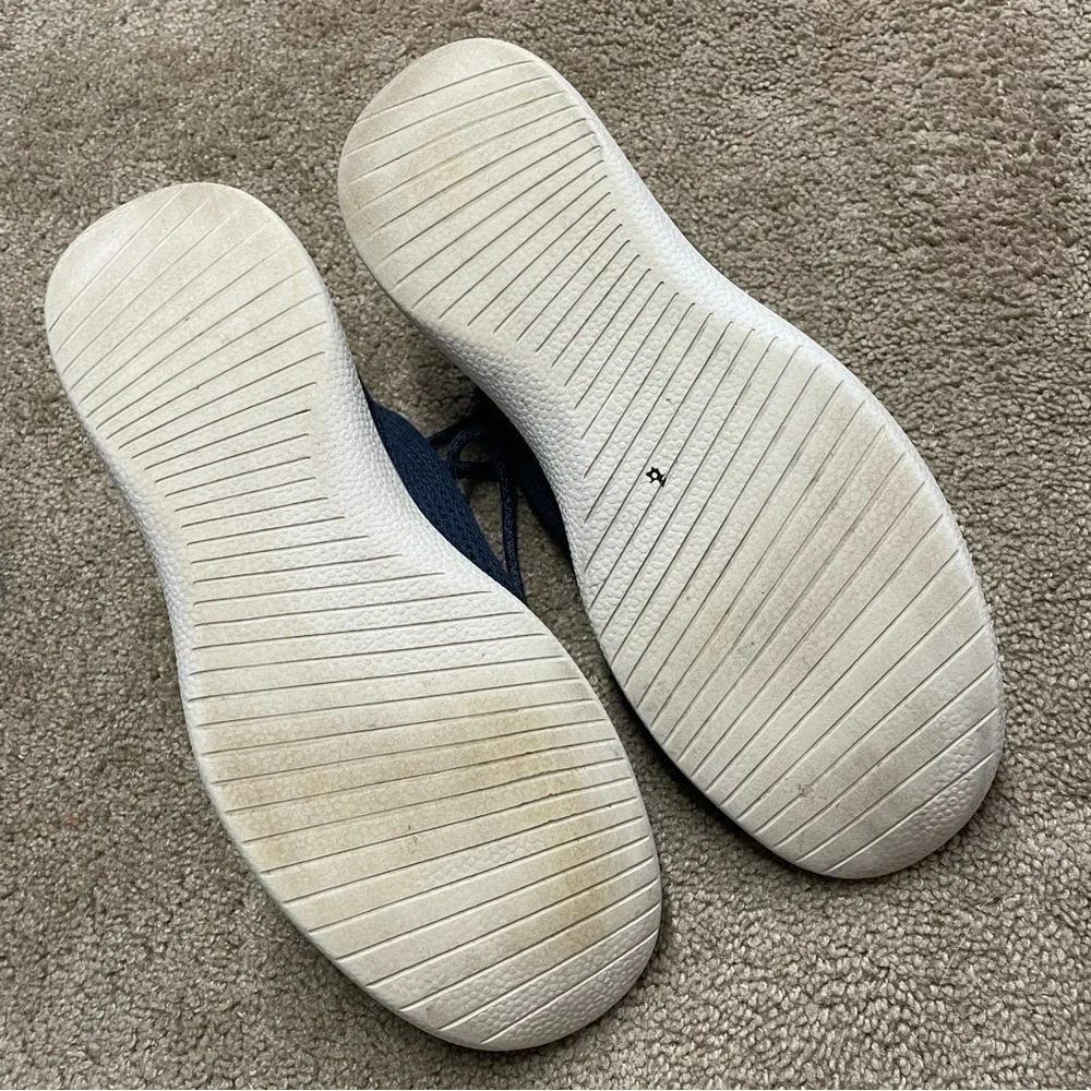 Allbirds Men's Tree Runners Marine Blue (White Sole) size 11 - Picture 13 of 15